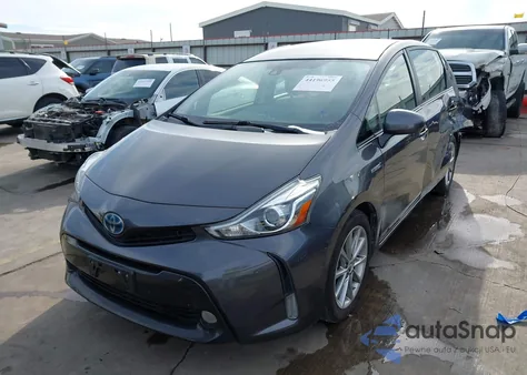 2017 Toyota Prius V Five z USA, uszkodzony, nr VIN JTDZN3EU1HJ059022